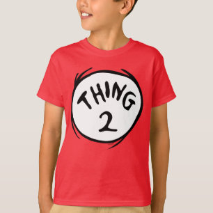 Camiseta Dr. Seuss   Coisa Um Coisa Dois - Coisa Dois