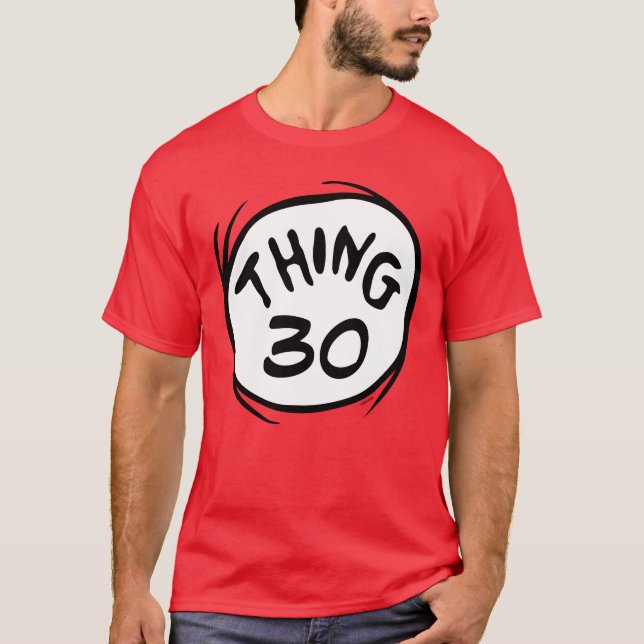 Camiseta Dr. Seuss | Coisa Um Coisa Dois Personalizada (Frente)