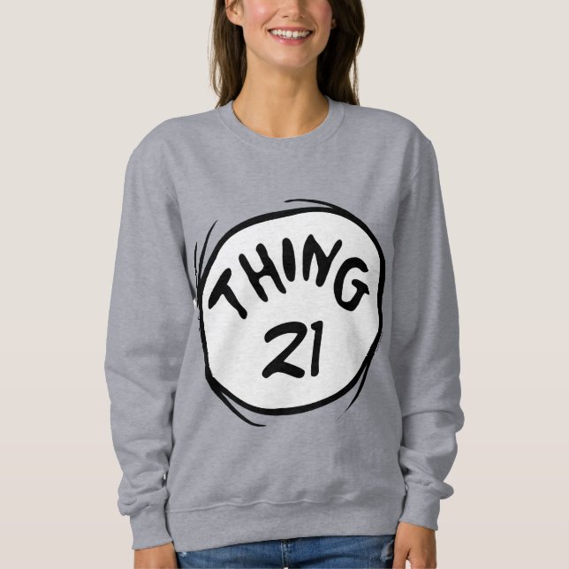 Camiseta Dr. Seuss | Coisa Um Coisa Dois Personalizado (Frente)