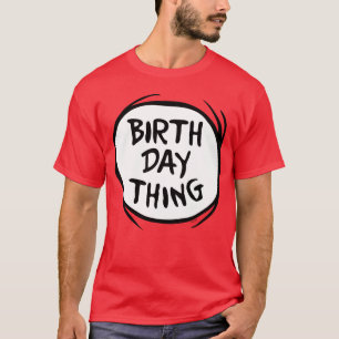 Camiseta Dr. Seuss Coisa Uma Duas - Coisa De Aniversário
