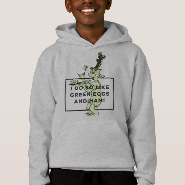Camiseta Dr. Seuss | Eu Gosto De Ovos Verdes E De Pão (Frente)