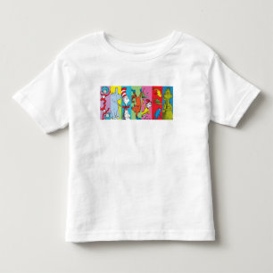 Camiseta Dr. Seuss Fatia de Personagem