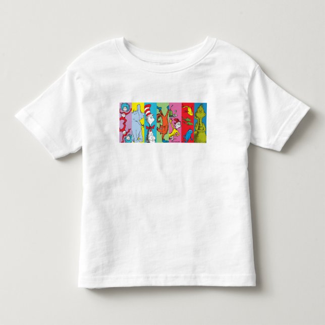 Camiseta Dr. Seuss | Fatia de Personagem (Frente)