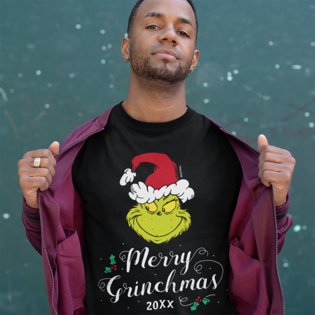 Camiseta Dr. Seuss | Feliz Grinchmas (Criador carregado)