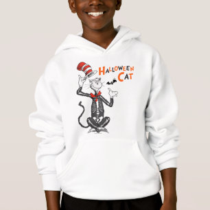 Camiseta Dr. Seuss Gato de Halloween no Chapéu