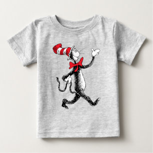 Camiseta Dr. Seuss Gato na Marcha do Chapéu