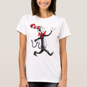 Camiseta Dr. Seuss Gato na Marcha do Chapéu