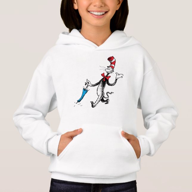 Camiseta Dr. Seuss | Gato na Marcha dos Guarda-chuvas (Frente)