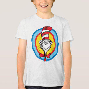Camiseta Dr. Seuss Gato no Chapéu Gráfico da Cabeça