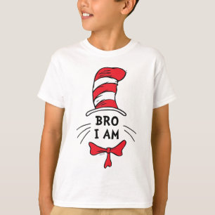 Camiseta Dr. Seuss Gato no Chapéu - Irmão