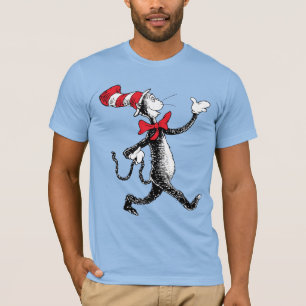 Camiseta Dr. Seuss Gato no Chapéu Passarela