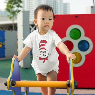 Camiseta Dr. Seuss Gato no Chapéu - Um que eu sou