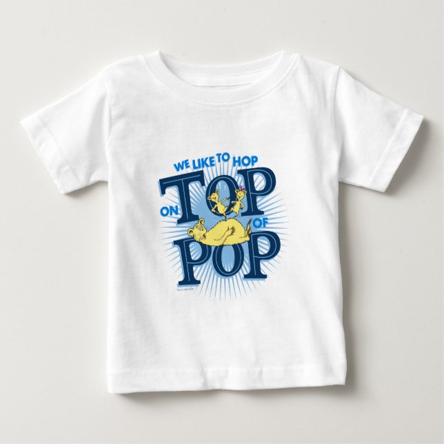 Camiseta Dr. Seuss | Gostamos de Saltar em Cima do Pop (Frente)