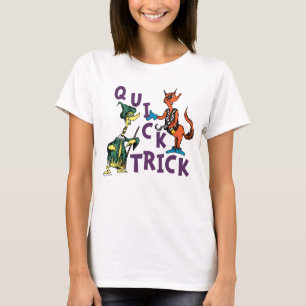 Camiseta Dr. Seuss   Gráfico de Halloween do Truque Rápido
