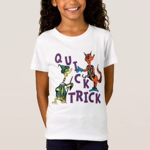 Camiseta Dr. Seuss   Gráfico de Halloween do Truque Rápido