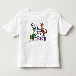 Camiseta Dr. Seuss   Gráfico do Quick Trick Halloween