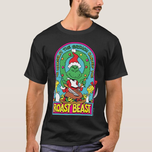 Camiseta Dr. Seuss | Gráfico do Réveillon do Monstro (Frente)