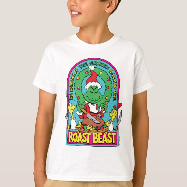 Camiseta Dr. Seuss | Gráfico do Réveillon do Monstro (Frente)