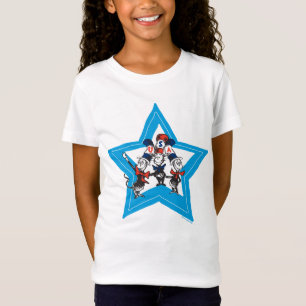 Camiseta Dr. Seuss   Gráfico Little Cats USA Hats