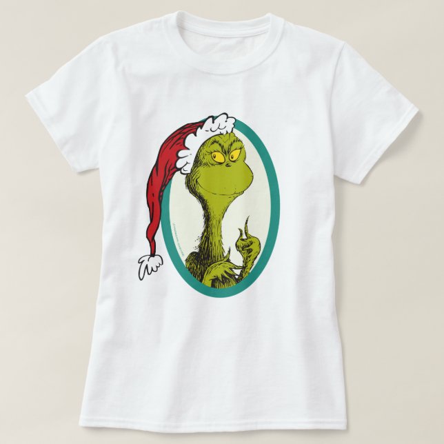 Camiseta Dr. Seuss | Grinch (Frente do Design)