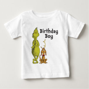 Camiseta Dr. Seuss Grinch Aniversário de Inverno
