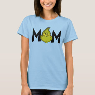 Camiseta Dr. Seuss   Grinch Inverno Aniversário Mãe