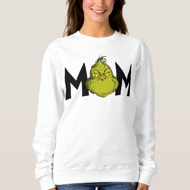 Camiseta Dr. Seuss | Grinch Inverno Aniversário Mamãe (Frente)