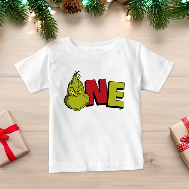 Camiseta Dr. Seuss | Grinch Primeiro Aniversário - Um (T-shirt and gifts)