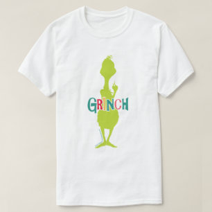 Camiseta Dr. Seuss   Grinch - Silhueta Verde