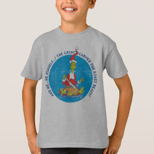 Camiseta Dr. Seuss   Grpolegadas   Fera de Natal