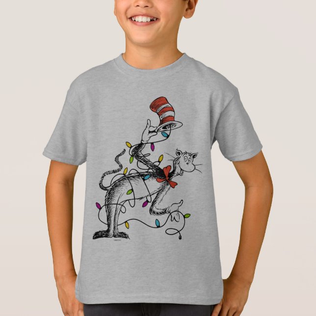 Camiseta Dr. Seuss | Grpolegadas | Gato Misquiívoro no Ha (Frente)
