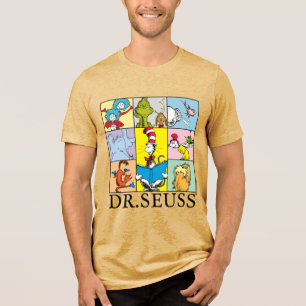 Camiseta Dr. Seuss Histórias Gráfico
