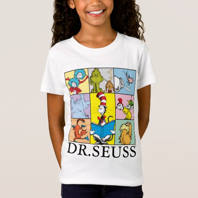 Camiseta Dr. Seuss | Histórias Gráfico (Frente)