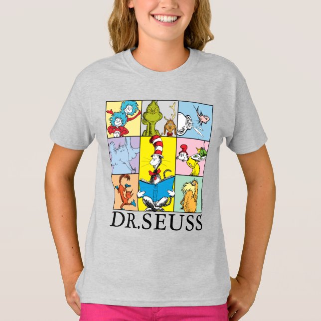 Camiseta Dr. Seuss | Histórias Gráfico (Frente)