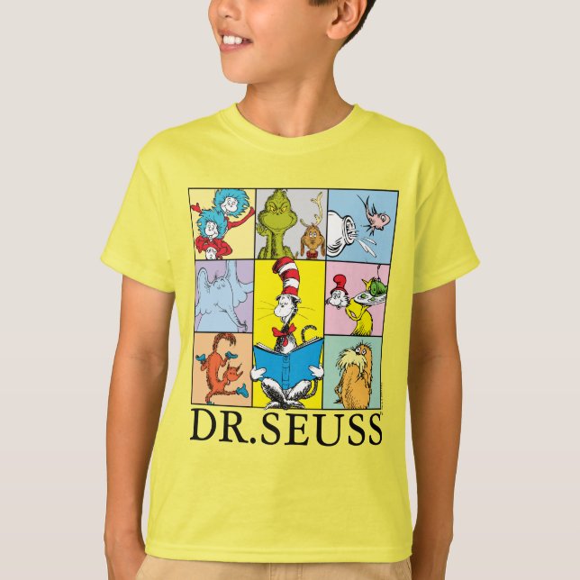 Camiseta Dr. Seuss | Histórias Gráfico (Frente)