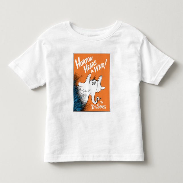Camiseta Dr. Seuss | Horton Hears A Who The Book (Frente)
