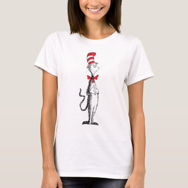 Camiseta Dr. Seuss I Cat in the Hat Standall (Frente)