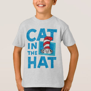 Camiseta Dr. Seuss Logotipo do Gato no Chapéu