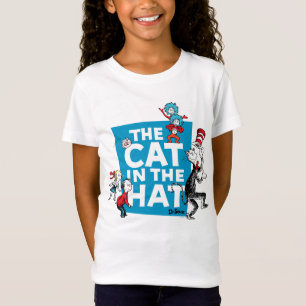Camiseta Dr. Seuss Logotipo do Gato no Chapéu - Personage