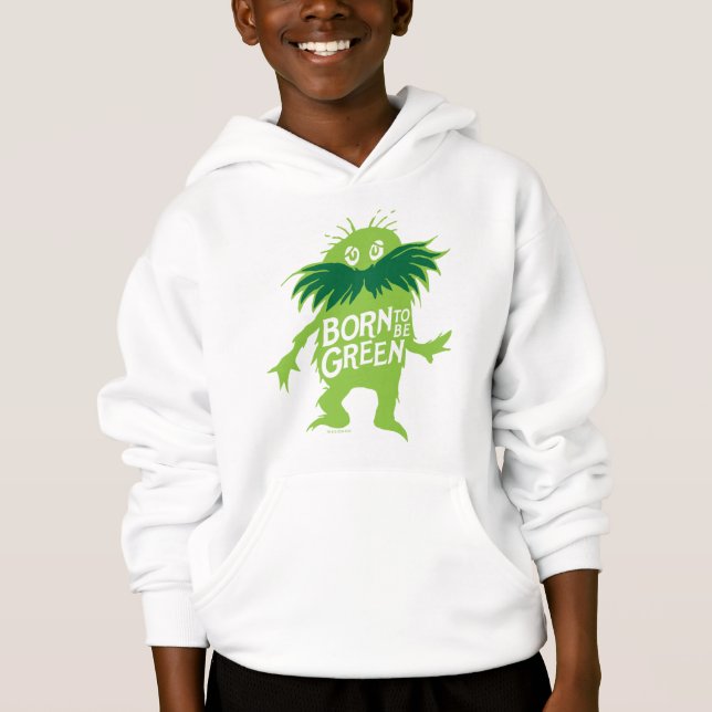 Camiseta Dr. Seuss | Lorax - Nascido Para Ser Verde (Frente)