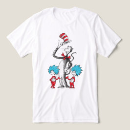 Camiseta Dr. Seuss | O Gato no Chapéu, Coisa 1 & Coisa 2