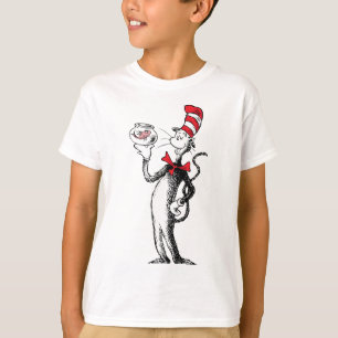 Camiseta Dr. Seuss O Gato no Chapéu & Thingamajigger (ou