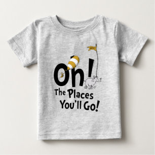 Camiseta Dr. Seuss Oh, Os Lugares Que Você Irá! Retro