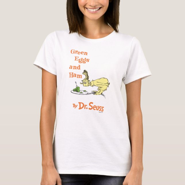 Camiseta Dr. Seuss | Ovos Verdes e Galhãs (Frente)