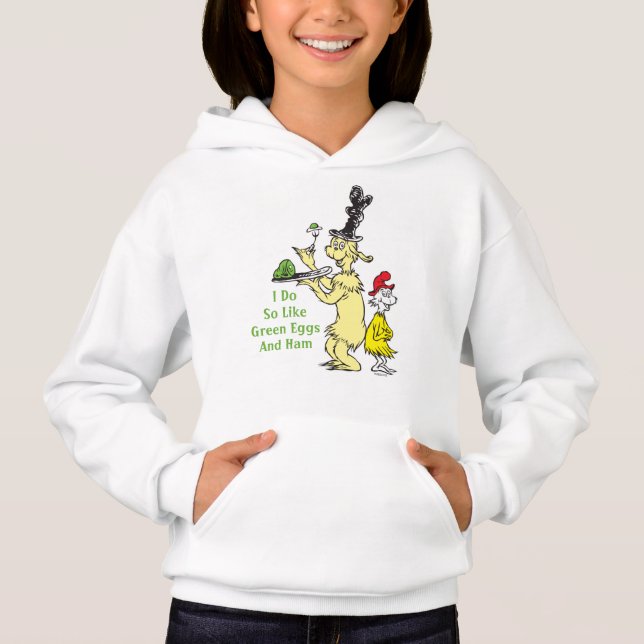 Camiseta Dr. Seuss | Ovos Verdes e Galhãs | Amigo e Sam-I-A (Frente)