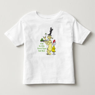 Camiseta Dr. Seuss Ovos Verdes e Presunto Amigo & Sam-I