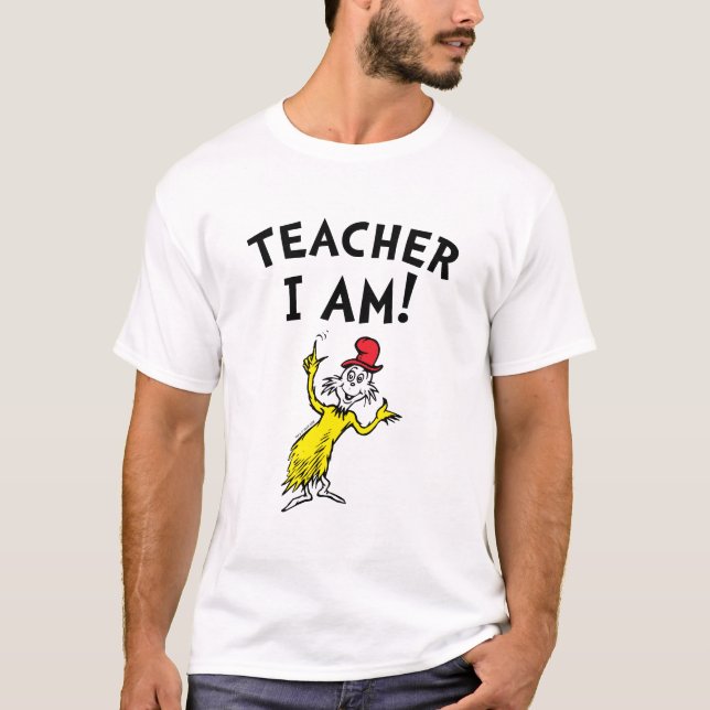 Camiseta Dr. Seuss | Professor Eu Sou! (Frente)