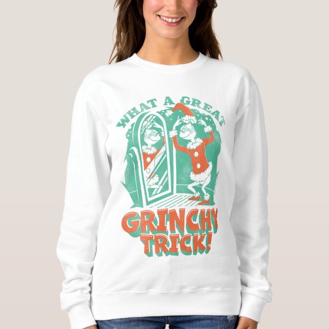 Camiseta Dr. Seuss | Que truque Excelente de Grinchy! (Frente)