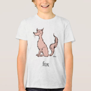 Camiseta Dr. Seuss   Raposa Rosa