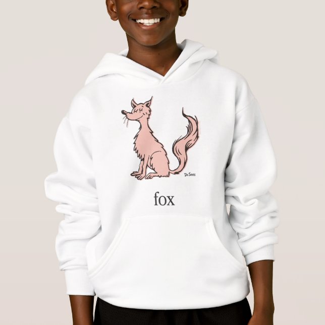Camiseta Dr. Seuss | Raposa Rosa (Frente)